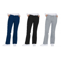 Cherokee Workwear Core Stretch Women's Mid Rise Drawstring Pant