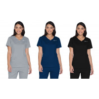 Cherokee Workwear Core Stretch Women's V-Neck Top