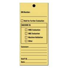 Special Handling Tie Tags (STS-TT-01)