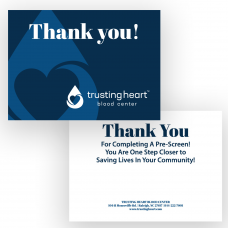 THBC First Touchpoint - Thank you Card (THBC-Touchpoint1)